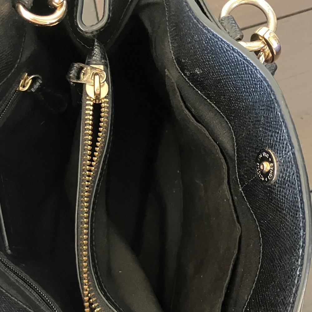 COACH Minetta Cross Body Bag with Gold Hardware in Black NEVER USED - Picture 7 of 8